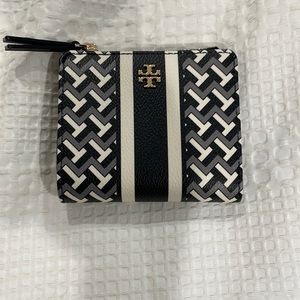 Tory Burch Leather Fold Wallet